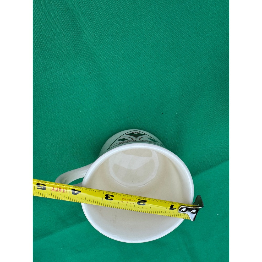 Vintage Boy Scouts Camp Doerr IMR Coffee Mug Cream Stoneware Diner Style Cup - Picture 5 of 6